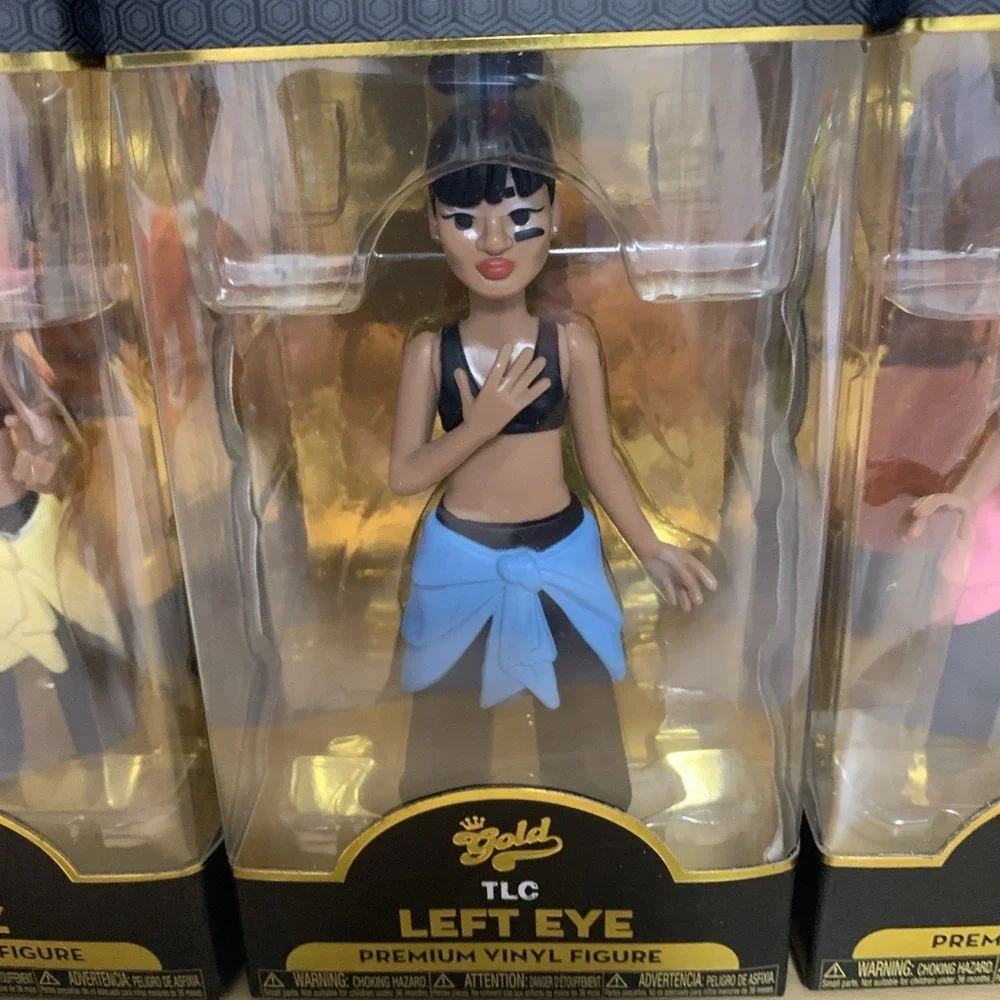 TLC Funko Gold (Waterfalls T-Boz Lisa Lopes Left Eye Chilli) NEW IN BOX